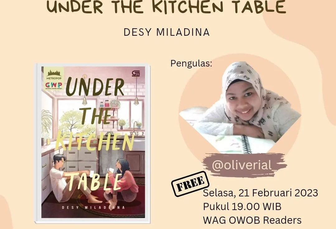 OWOB Bahas Buku Under The Kitchen Table